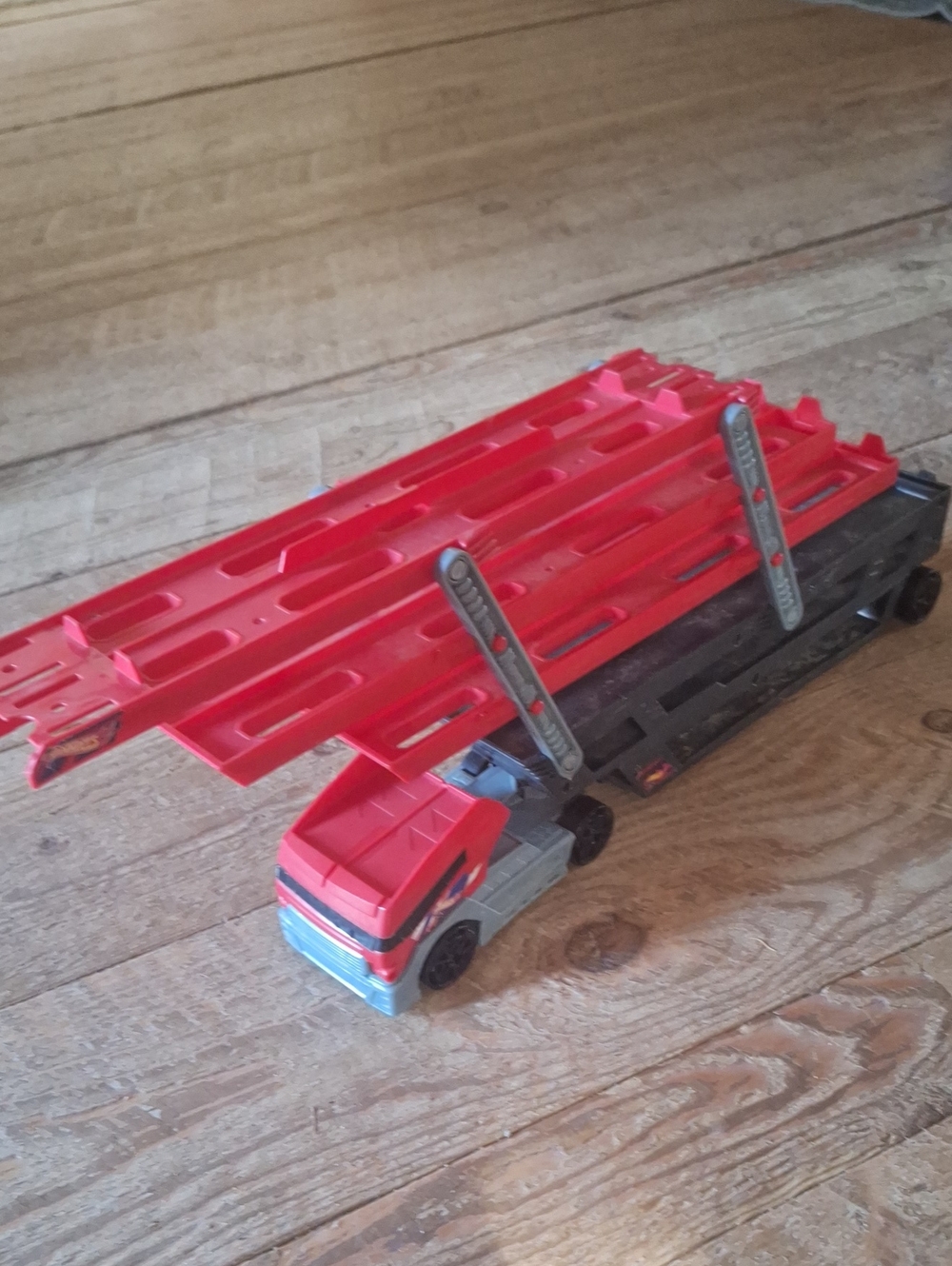 Hot WHEELS Car Carrier Toy Truck - Play Transporter